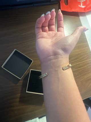 Pulsera Salvatore Acero bañado en oro Mujer