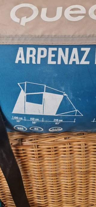 Tienda de campaña Quechua Arpenaz