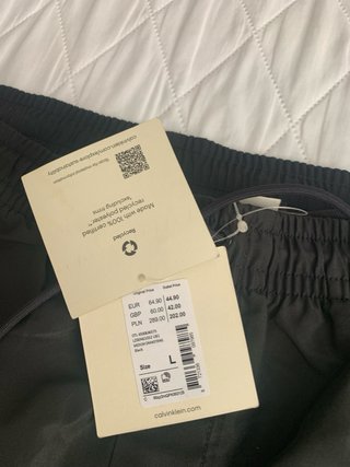 Bañador Calvin Klein Negro Talla L