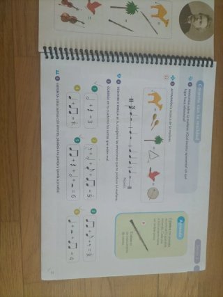 Libro y cuaderno Música 3 Primaria Santillana Nuev