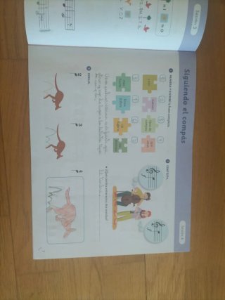 Libro y cuaderno Música 3 Primaria Santillana Nuev
