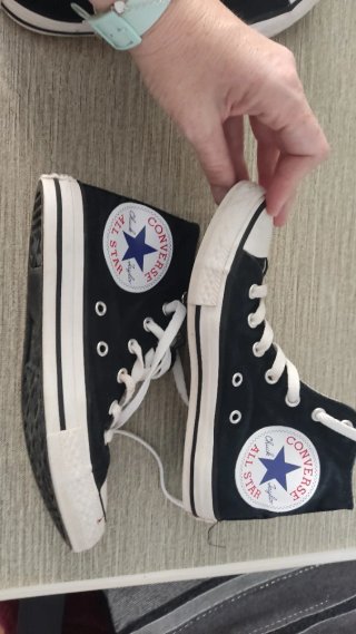 Zapatillas Converse All Star Altas talla 33,5 y 34