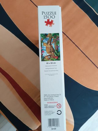 Puzzle Trefl 1500 Piezas Jaguares Selva