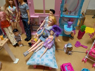 Conjunto Barbie Casa y Accesorios