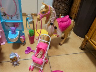 Conjunto Barbie Casa y Accesorios