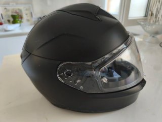 Casco de moto Shark negro
