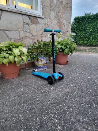 Patinete Maxi Micro T-bar Azul