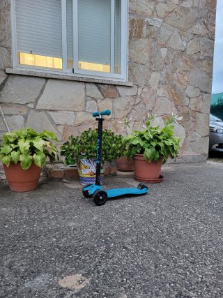 Patinete Maxi Micro T-bar Azul