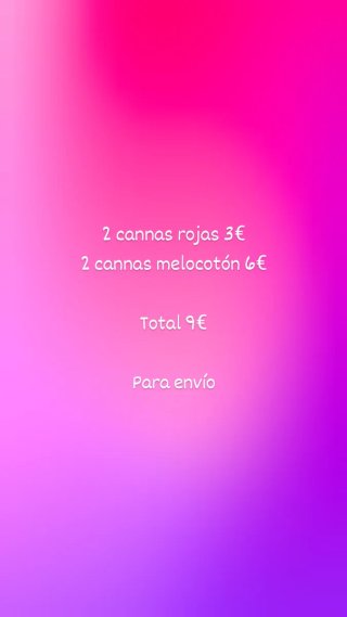 Lote cannas Xavi
