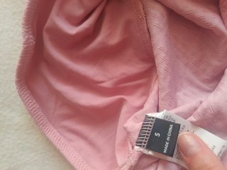 Top rosa con nudo