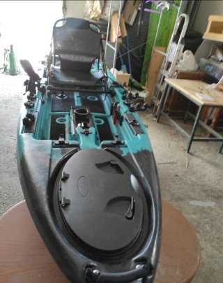 Pareja Kayak: 1 a Pedales + 1 Motor Eléctrico