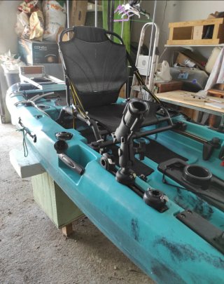 Pareja Kayak: 1 a Pedales + 1 Motor Eléctrico