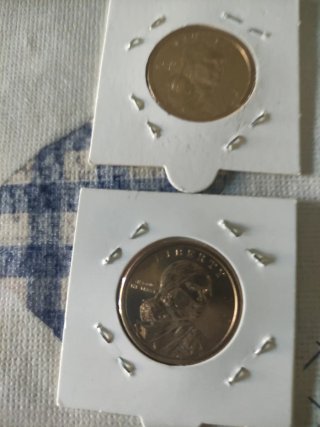 2 Monedas Estados Unidos 2020p y 2025d precio tota