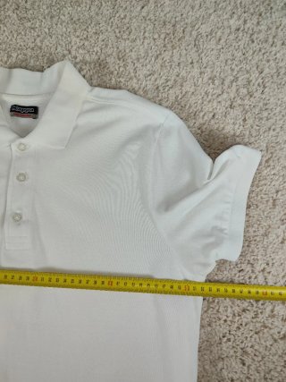 Polo Kappa Blanco Talla M