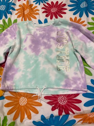 Sudadera Justice Tie Dye Niña