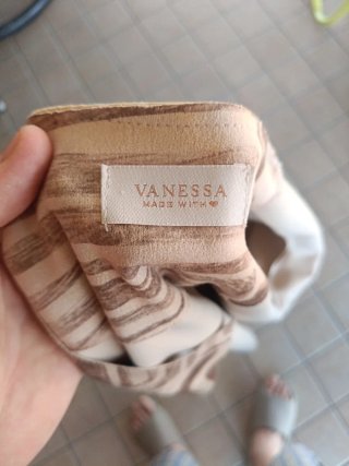 Giacca donna senza collo fantasia geometrica