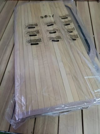 Cesto Ropa Sucia Bambú 72L con Tapa