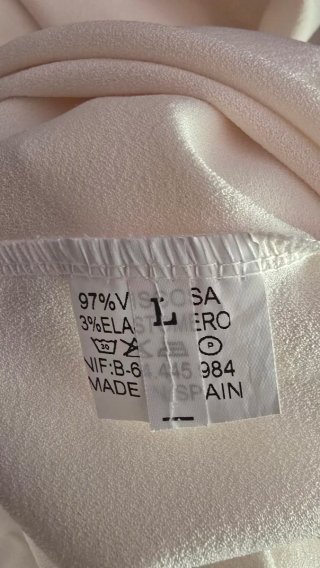 Pantalón blanco ancho