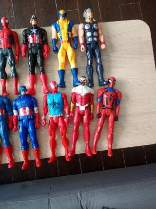 Lote 15 Figure Marvel