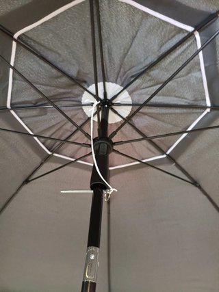 SONGMICS Sombrilla de 200 cm, UPF 50+, Inclinación
