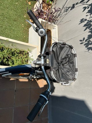 Bicicleta Elops Decathlon 6V con cesta