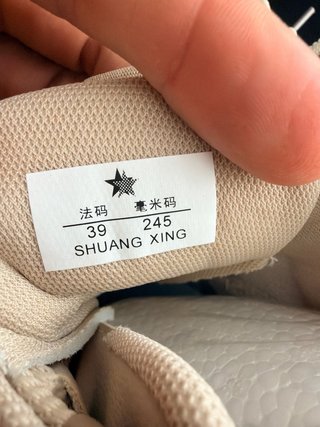 Zapatos Sgg Lyku Beige Suela Gruesa Mujer
