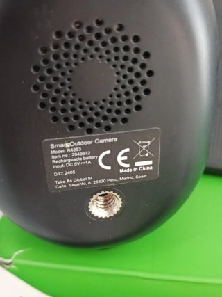 Cámara Vigilancia Exterior Solar Woox 2.5K