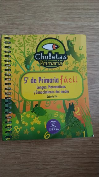 5o de Primaria fácil. Libro de Contenidos