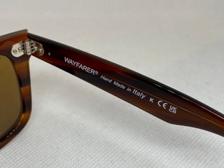 GAFAS DE SOL RB2140 STRIPED HAVANA MARRÓN