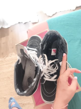 Zapatillas Vans SK8-Hi Negras Talla 42