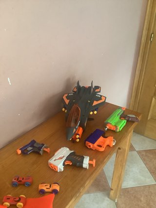 Lote Juguetes tipo Nerf