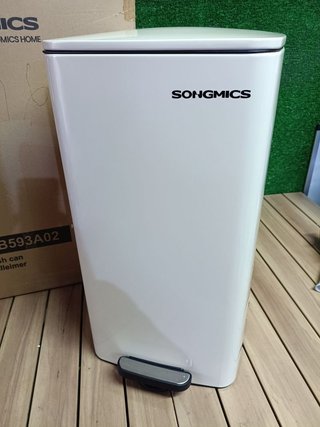 SONGMICS LTB593A02 Cubo de Basura de 30 Litros