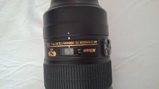 Objetivo Nikon AF-S 70-200mm 1:2.8E FL ED VR