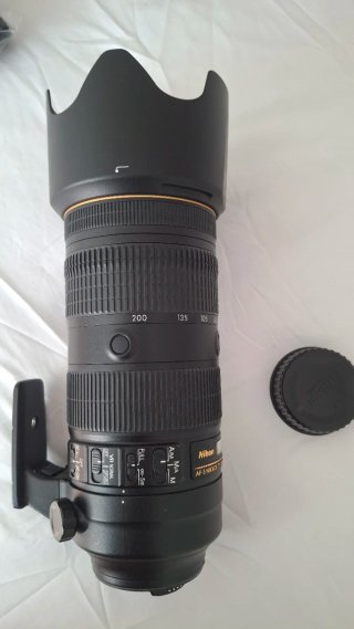 Objetivo Nikon AF-S 70-200mm 1:2.8E FL ED VR