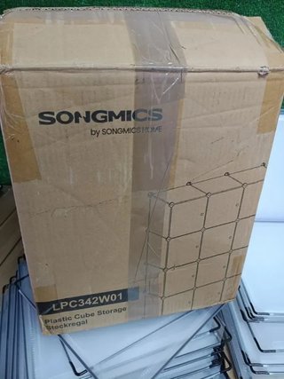 SONGMICS LPC342W01 Estantería Armario Modular
