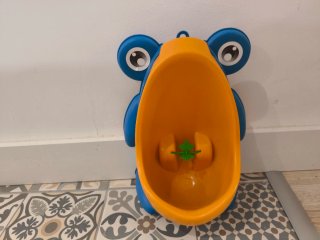 Triciclo infantil azul y verde