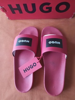 Chanclas Hugo Boss Rojas Hombre