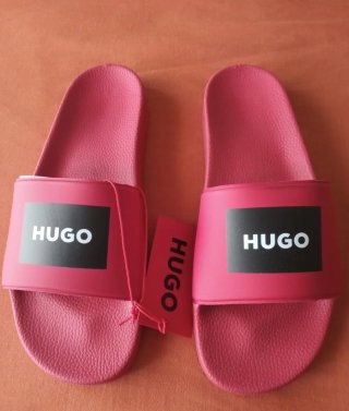 Chanclas Hugo Boss Rojas Hombre