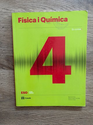 Física i química, 4 ESO codi obert