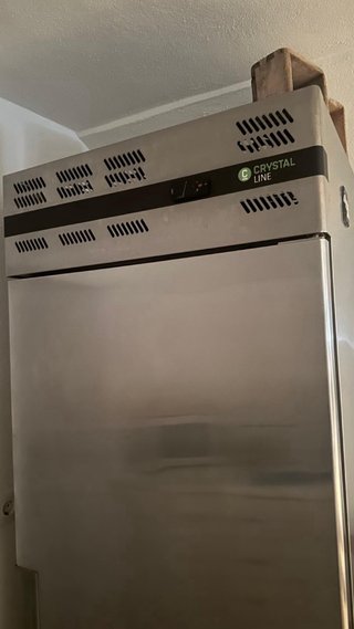 Congelador industrial con cestas