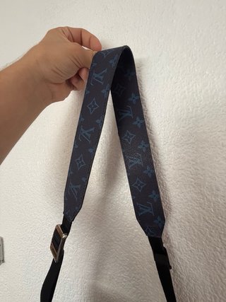 Bolso/Bandolera Louis Vuitton Azul con Monograma