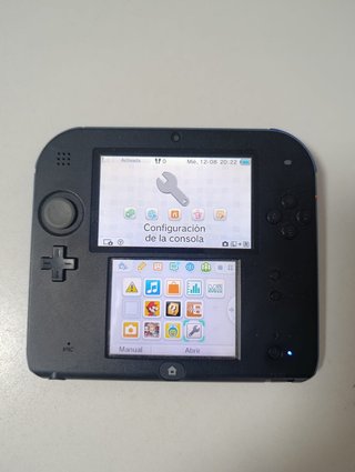 Nintendo 2DS Negra y Azul