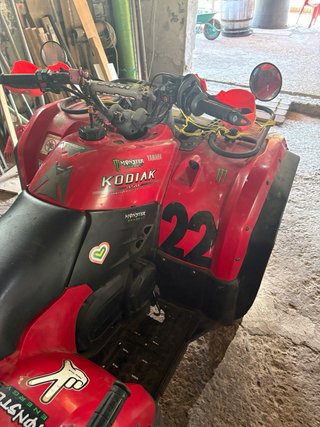 Yamaha Kodiak 450 4x4 Rojo