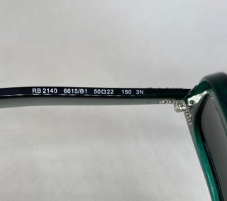 GAFAS DE SOL RB2140 CLASSIC VERDE TRANSPARENTE