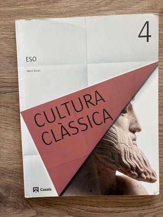 Cultura clàssica, 4 ESO