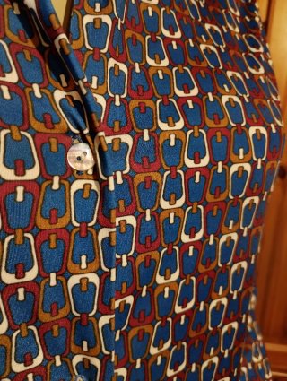 Camicia donna manica lunga fantasia
