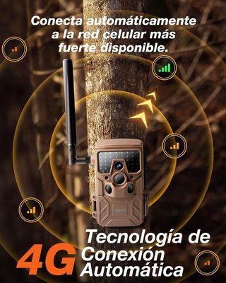 Cámara de Caza 2k con 4G LTE NUEVA