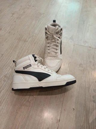 Zapatillas Puma Baloncesto Blancas Talla...