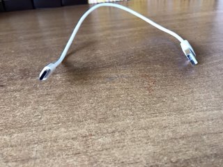 Cavo USB-C a USB-A bianco