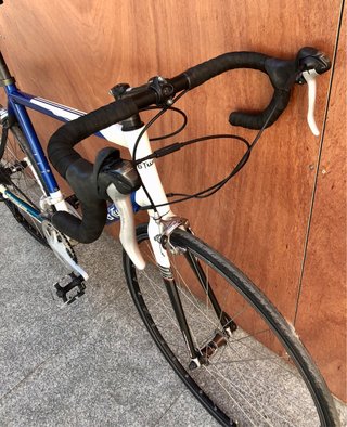 Bicicleta Btwin Alu/Carbono Talla L 57cm